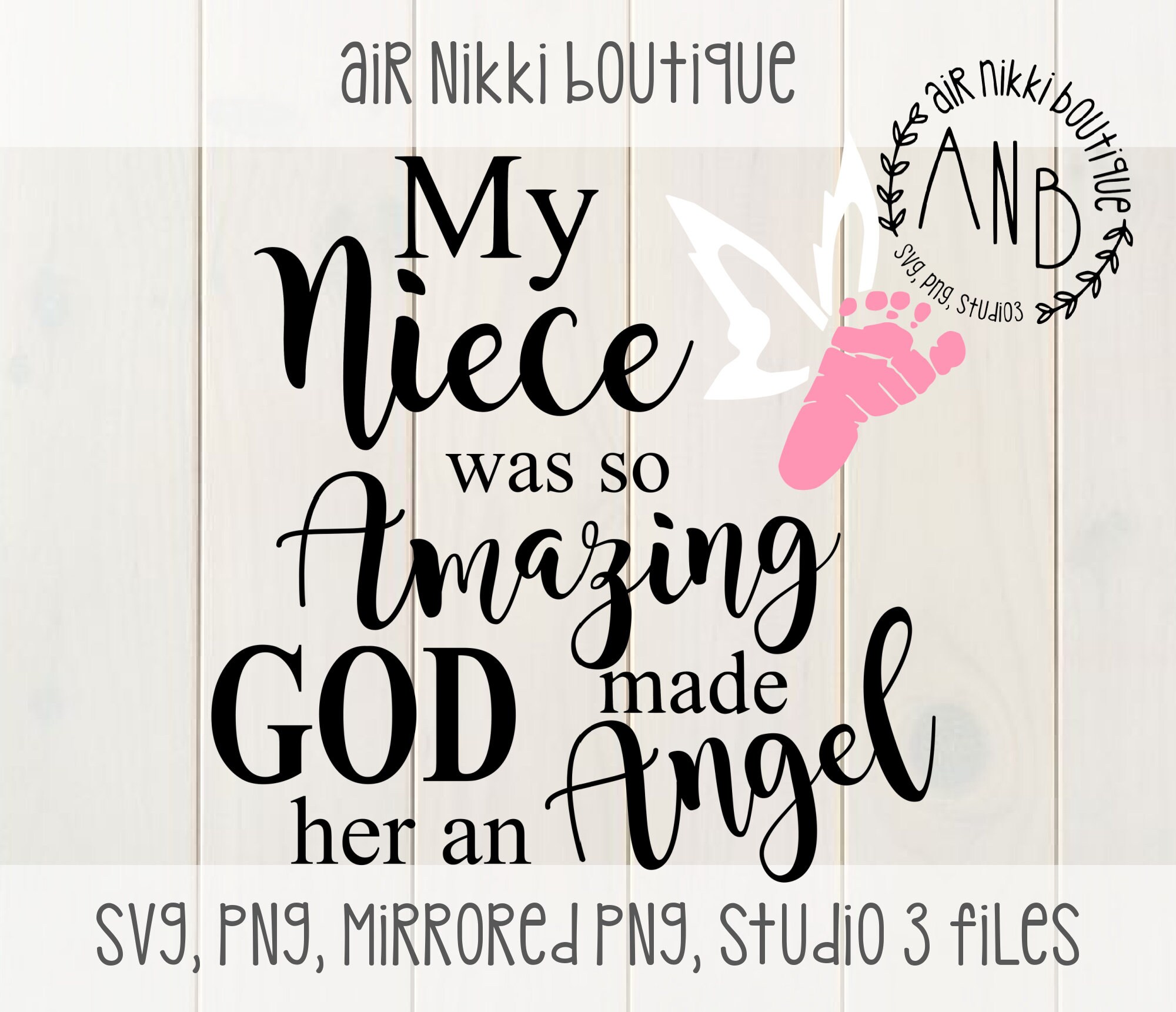 ミーヤンさま◆◇ 小澤摩純 ◇ 版画 ◇EASTER − ANGEL −◇◆ My Niece Was so Amazing God Made Her an Angel SVG PNG