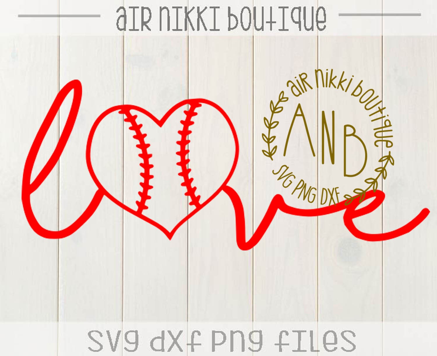 Download Baseball Love baseball heart sports SVG PNG DXF files | Etsy