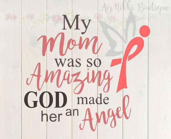 Free Free 281 Mother Of An Angel Svg SVG PNG EPS DXF File