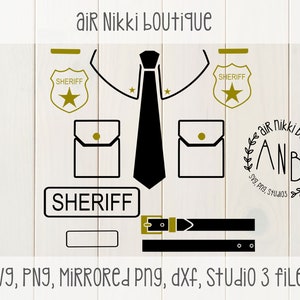 Police officer shirt, make your own, police birthday party shirt, dress up, SVG, PNG, Studio 3 files, mirrored png, DXF, instant download