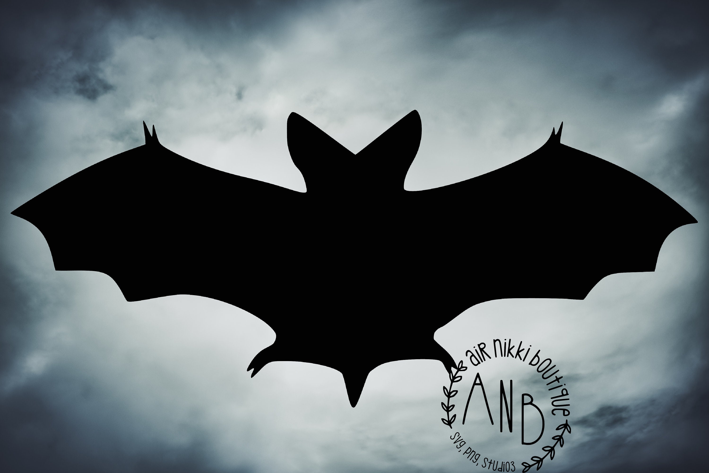 Bat SVG, PNG, DXF, Studio 3 Files, Instant Download - Etsy