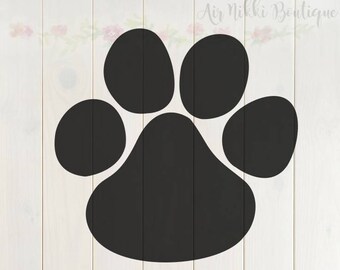 Download Zentangle Paw Print SVG Doodle Paw Print Ornament