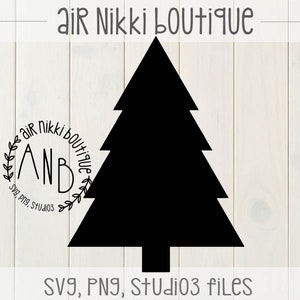 Tree SVG, PNG, Studio 3 files, instant download