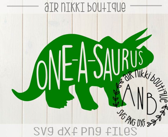 Download One-a-saurus first birthday one Dinosaur SVG PNGDXF | Etsy