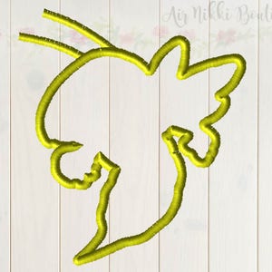 Hornet silhouette applique, 4x4,  embroidery file, pes, dst, exp, jef, vip, vip3, xxx, instant download