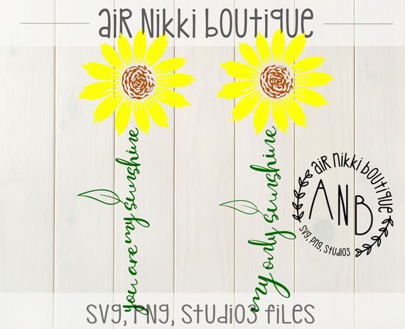 Download Free You Are My Sunshine My Only Sunshine Svg Png Mirrored Png Etsy SVG Cut Files