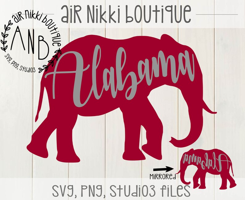 Free Free 330 Cricut Alabama Elephant Svg SVG PNG EPS DXF File