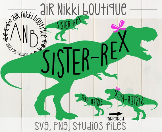 DXF Instant download files for Cricut Design Space Silhouette Svg Files Graphic Design PNG Vector Files Three Bithday T Rex SVG