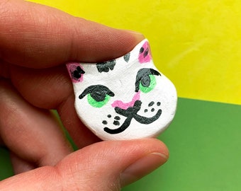 Mochi Cat Clay Magnet