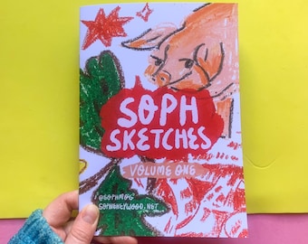 Sketch Soph Vol. 1 - Sketchbook Zine - Art Book