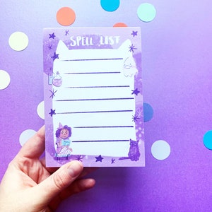 Spell List A6 Recycled To Do List Note Pad Stationery Gift Student Stocking Filler image 5