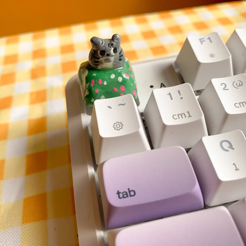 Forest Friend Artisan Clay Keycap image 6