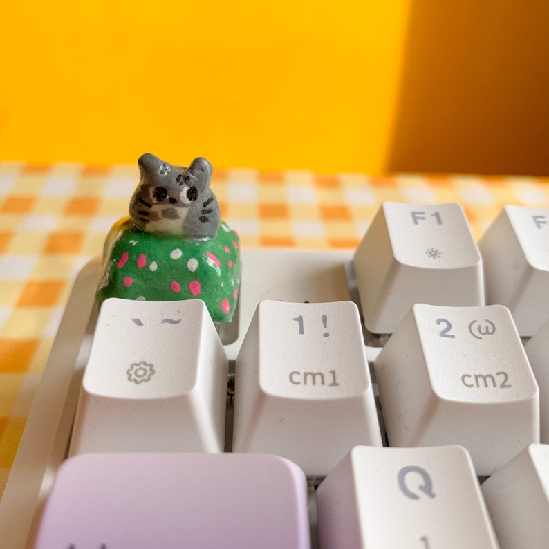 Forest Friend Artisan Clay Keycap image 1