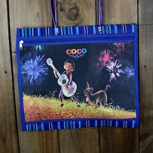 COCO Market Bag-Folk Art-Boho-Hip Bag-Reusable Bag-Purse-Beach Bag-Recycle-Gifts for her-Halloween Bag-Gift Bag-Fiesta Mexicana-Family-Folk