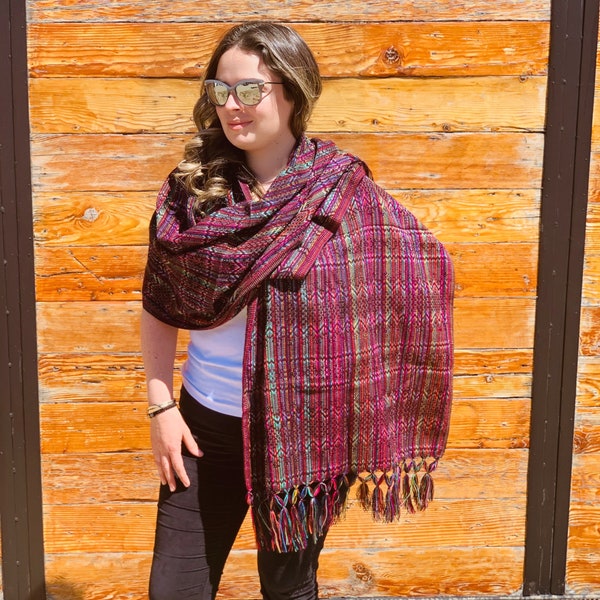 Rebozo Mexican Scarf Baby Carrier Sifting for Childbirth Colorful labor Doula Mexican Wrap Baby Wedding Fiesta