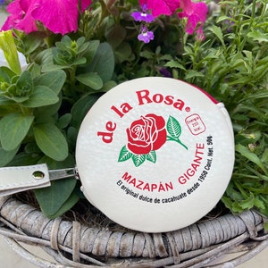 Mazapan Candy Mini Münzbeutel Schlüsselbund Geldbörse-Hippie Volkskunst-Blumen-Volkskunst Fiesta Party Favor-Geburtstag Gesichtsmaske Beutel