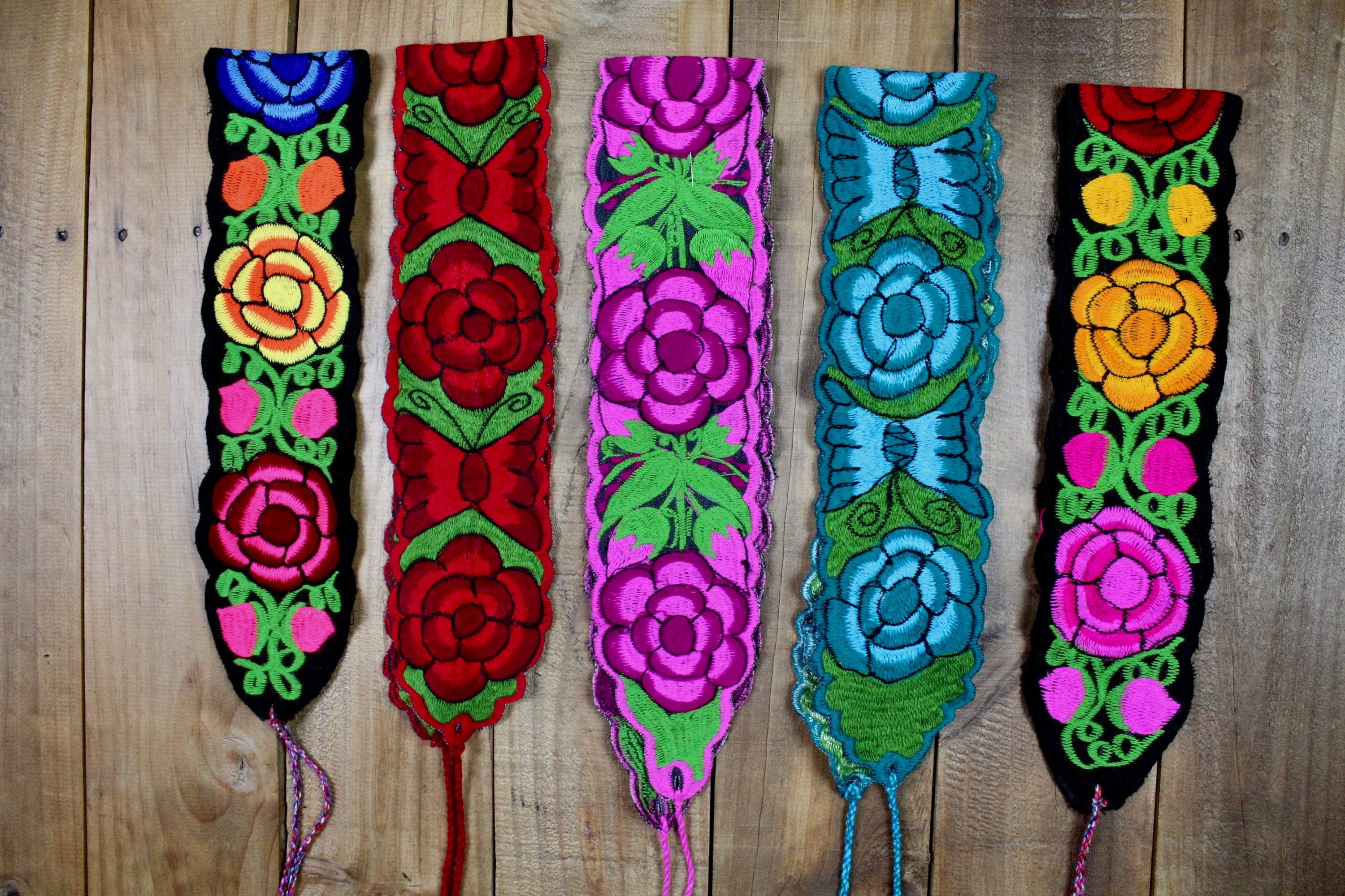 Mexican clearance embroidered belt