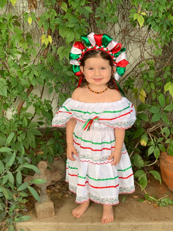 Fiesta Mexican Party Dress Colorful 