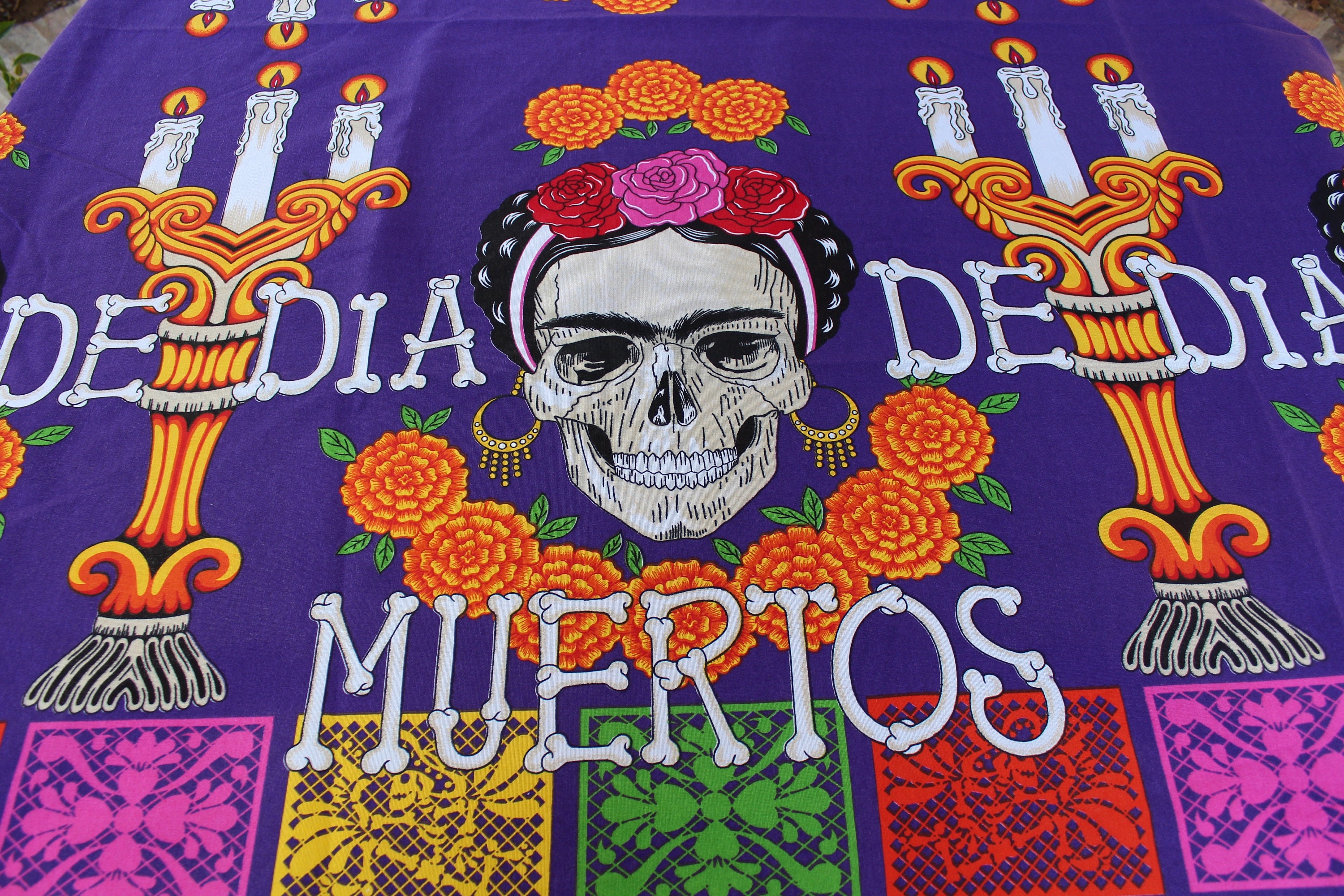 Wesiti 12-teiliges Dia De Los Muertos Tischdekor-Set – Holzfiguren Mit Ständer, Je 10 Cm, Bunt Bemalt, Für Altar & Party