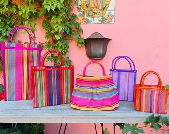 Docena Bolsa de dulces Bolsa de mercado pequeña Arte popular-Boho-Bolsa de  tarjeta de regalo-Reciclar Fiesta de cumpleaños-Fiesta de dulces Favor  Adorno de Navidad Decoración Boda -  México