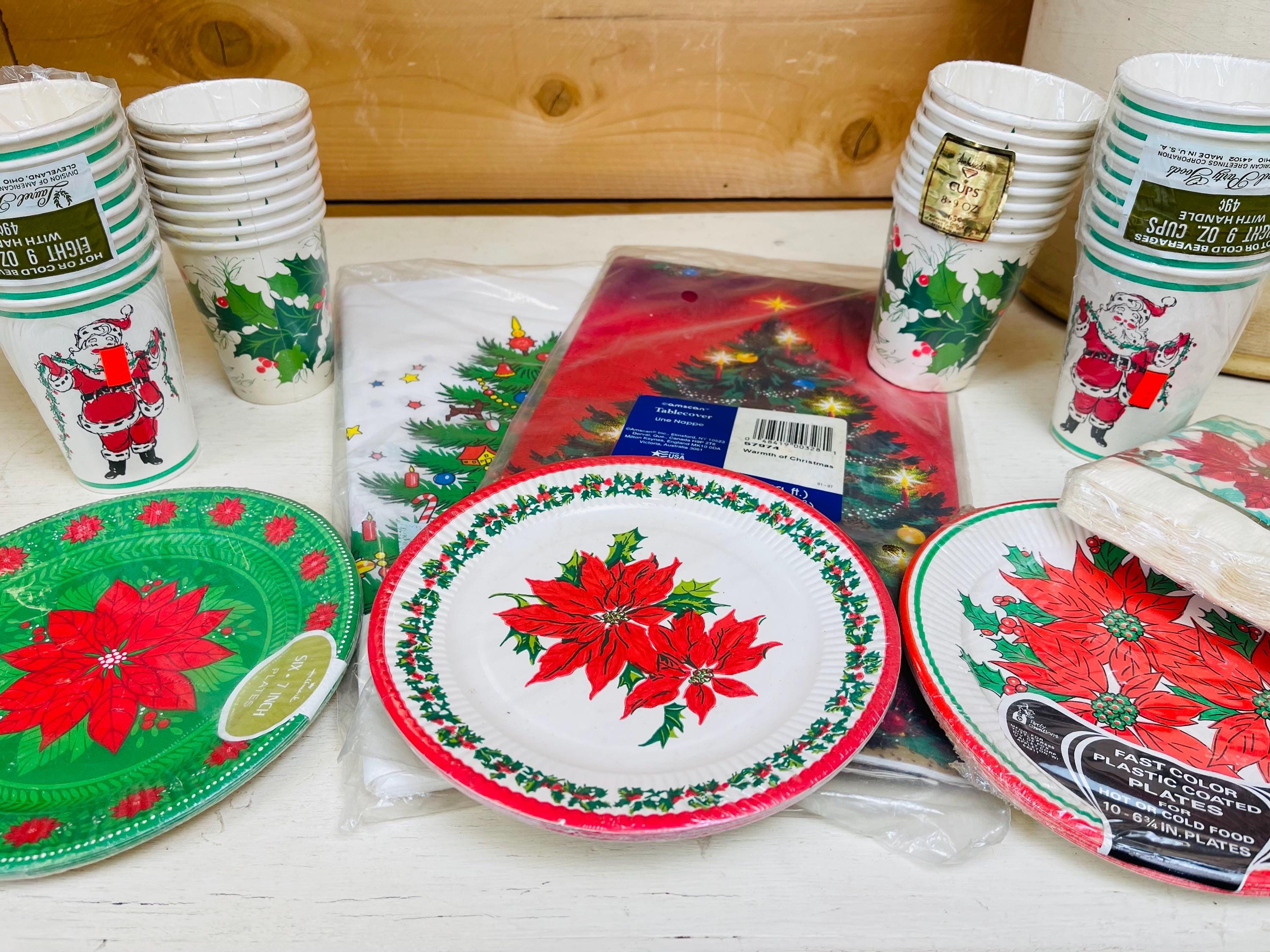 1950s Christmas Plates - Etsy