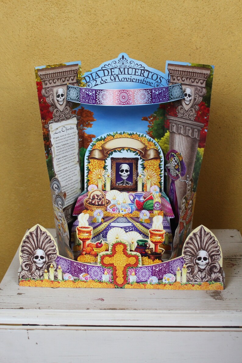 Day of the Dead Altarfoldable3DAltarsAdd your own Picture Etsy