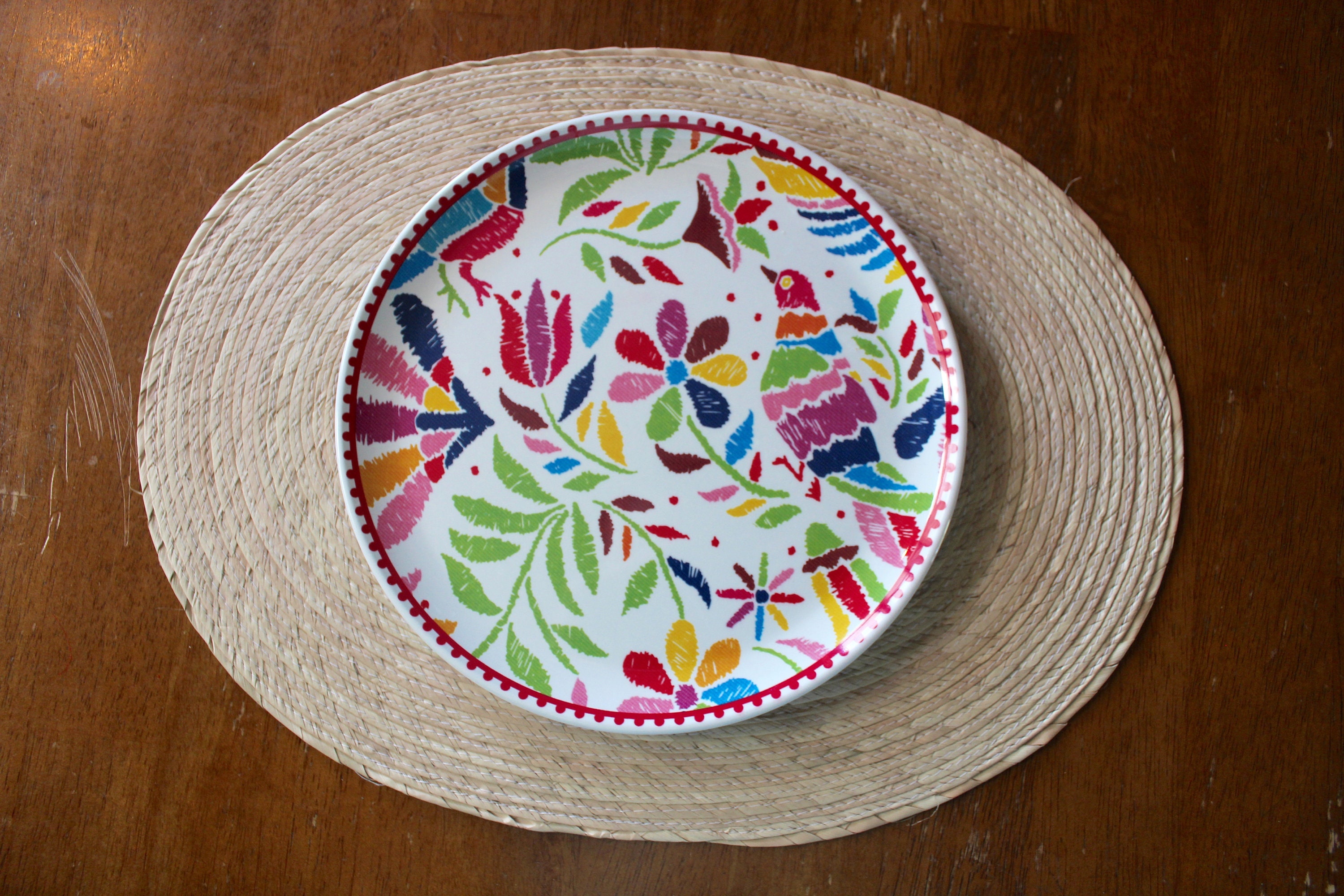 Hand Woven Placemats set of 6handmadepalm Leaftable Etsy