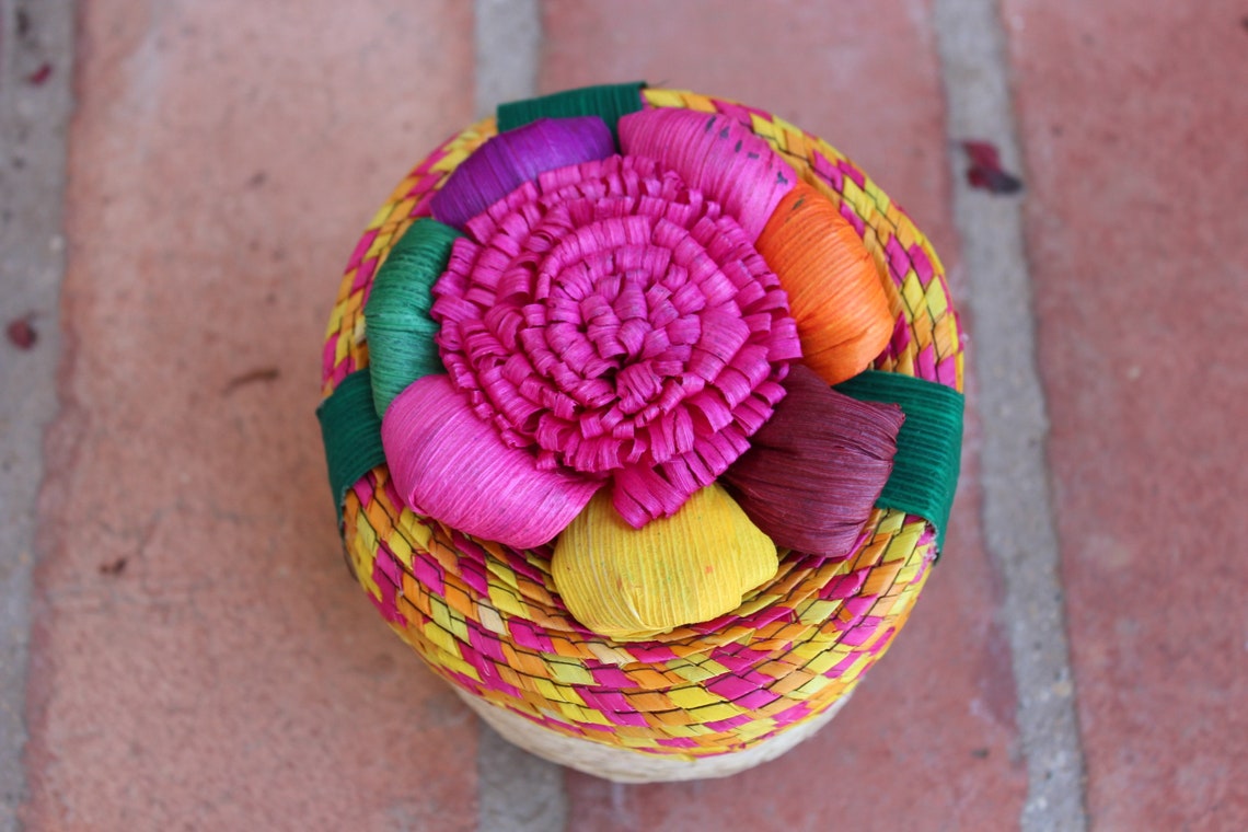 Mini Hand Woven Gift Box set of 6baskethandmadepalm Etsy