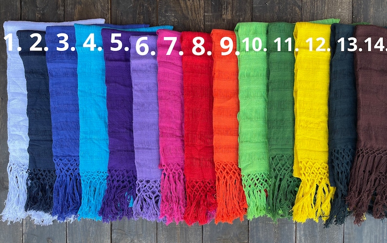 Écharpe mexicaine 100 % coton rebozo-tout en fibres naturelles-porte-bébé-porte-bébé pour l'accouchement-blanc cassé-travail-douula-mexicain-wrap-bébé-cadeau de mariage image 4