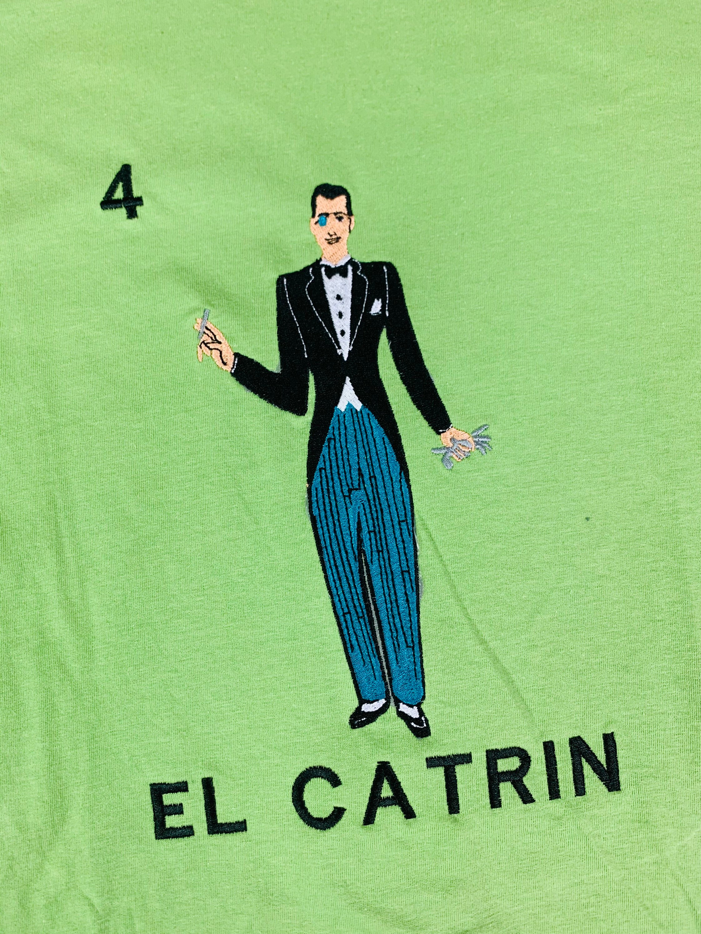 El Catrin Embroidered Loteria Game Folk 