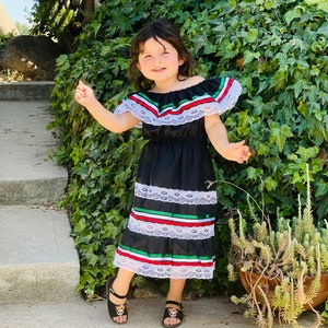 Fiesta mexicano vestido de festa colorido bebê criança flor menina verão primeiro aniversário boho outfit frida kahlo traje halloween bandera bandeira
