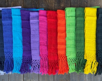 100% katoen Mexicaanse sjaal Rebozo-alle natuurlijke vezels-draagzak-sifling voor bevalling-off wit-arbeid-doula-Mexicaanse-wrap-baby-huwelijkscadeau