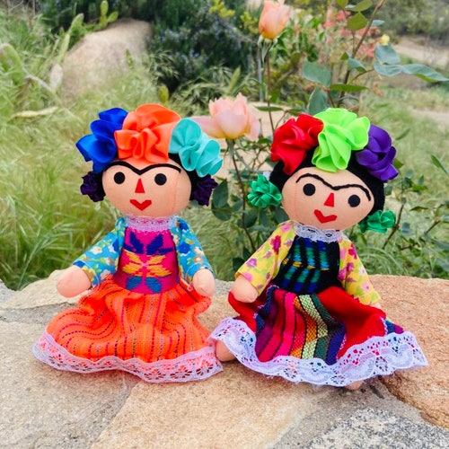 MEDIUM 8 Inch LELE Mexican Doll Toy Handmade Christmas Tree Etsy