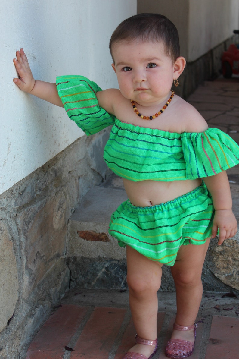 2436 MonthsColorful Baby Toddler Mexican Girls Etsy