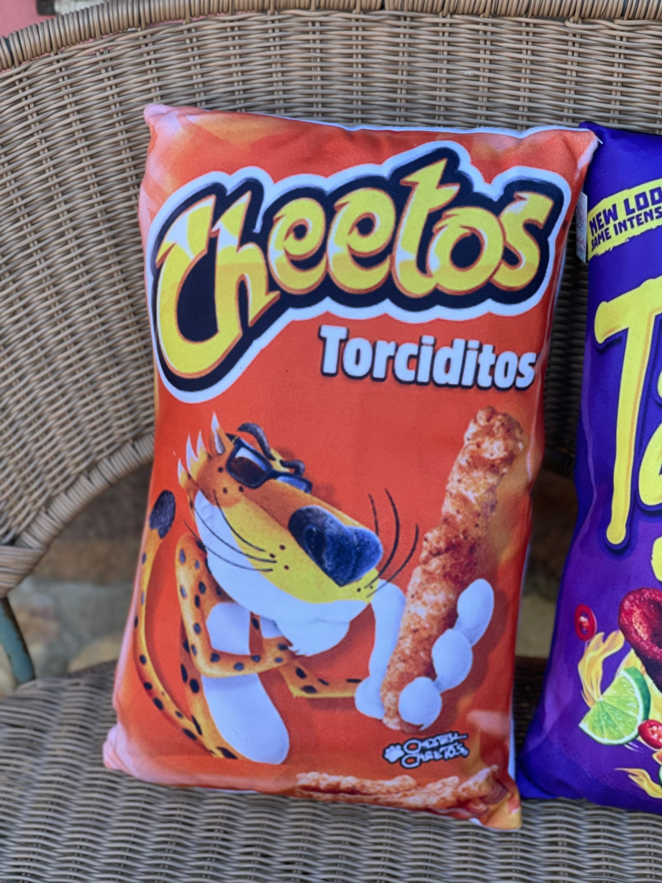 Takis Cheetos Ruffles Papas Fritas Almohada Arte Popular Taco Decoracion del Hogar Decoraciones fiesta Concha Snack Food Chips Payaso 14 pulgadas de ancho Etsy Mexico