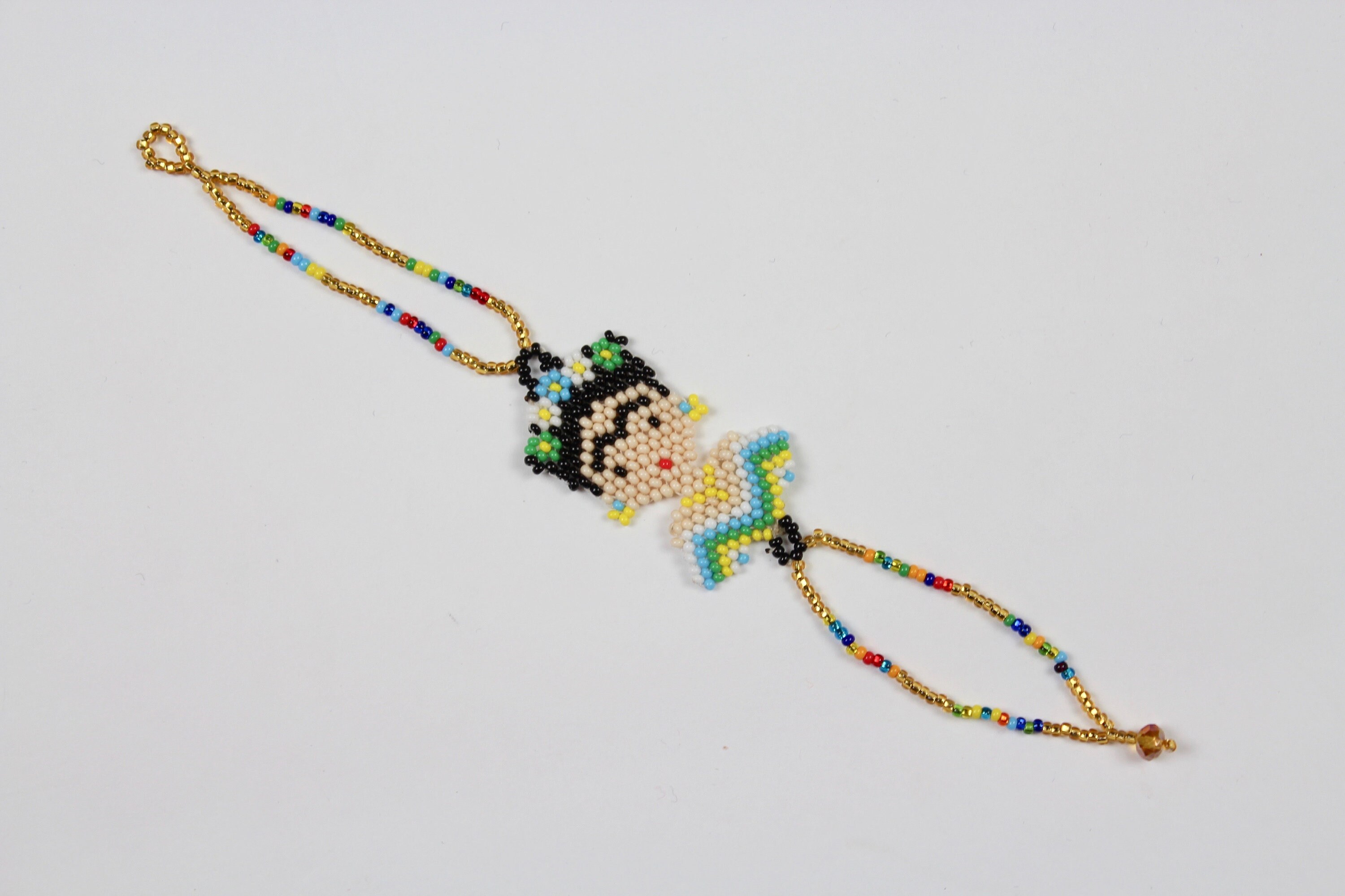 Frida kahlo beaded bracelet sale