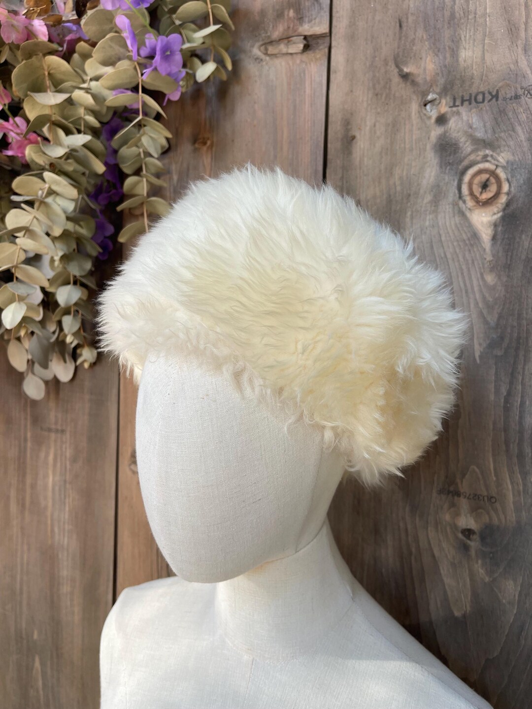 Vintage Lamb Wool Hat - Etsy