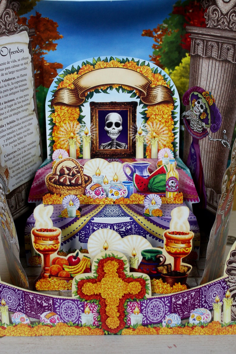 Day of the Dead Altarfoldable3DAltarsAdd your own Picture Etsy