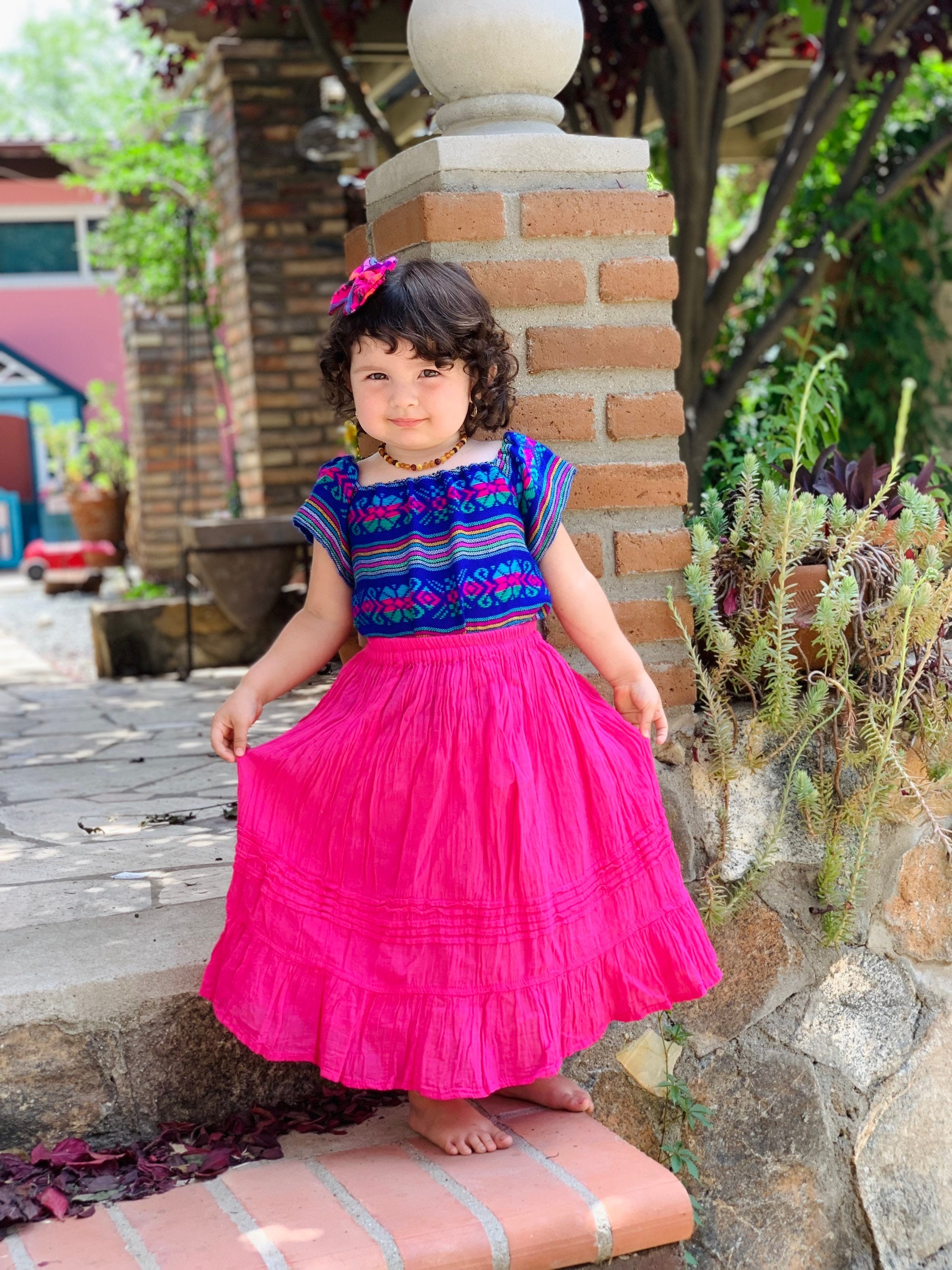 5-8 Years-mexican Cotton Gauze Colorful Girls Skirt-child-100% - Etsy Singapore 5-8 Years-mexican Cotton Gauze Colorful Girls Skirt-child-100% - Etsy Singapore