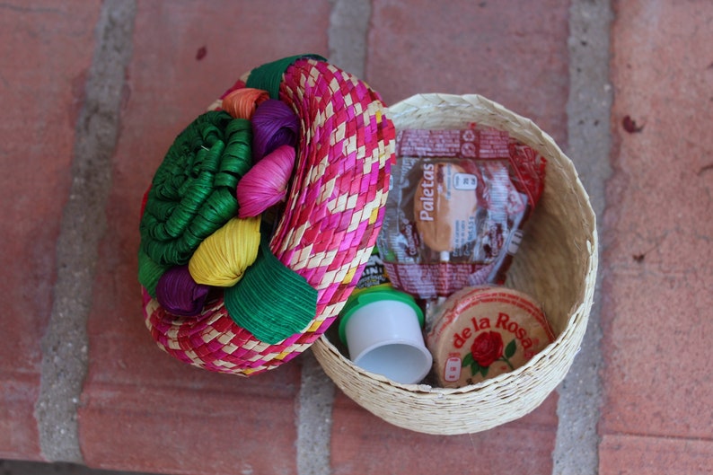 Mini Hand Woven Gift Box set of 6baskethandmadepalm Etsy