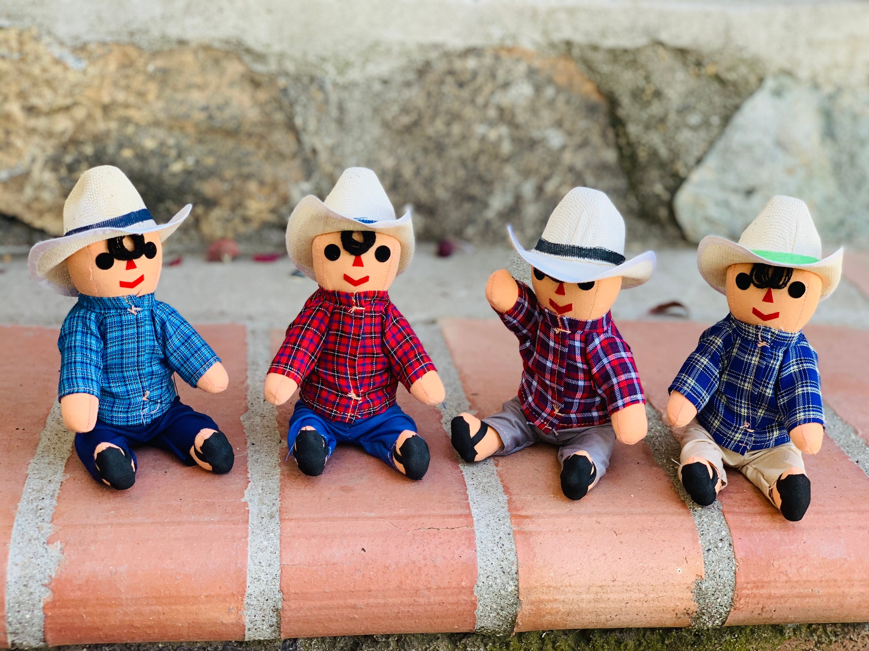 SMALL 6 inch Mexican Doll Toy Handmade Christmas Tree Ornament Etsy