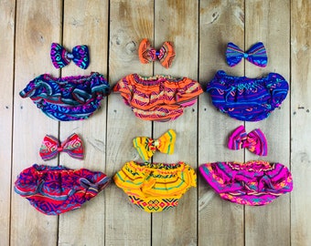 12-24 Months-Colorful Baby Toddler Mexican Girls Outfit-Embroidered Flowers-Summer-Boho-Fiesta Birthday Outfit-Frida Kahlo-Cake-Folk-Bloomer