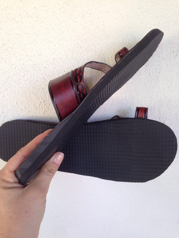 DESIGNER LEATHER CROSS PALM SLIPPERS FOR MEN