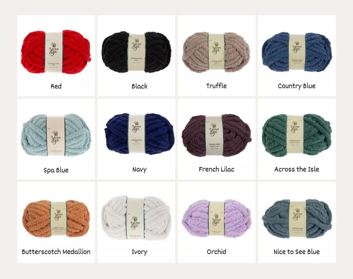 Handmade Chunky Knit Baby Blanket | Soft Chenille Yarn, Custom Colors ...