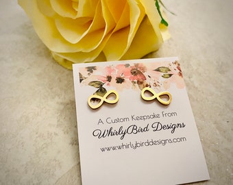 Gold or silver infinity earrings stud earrings dainty dressy earrings boho minimalist ear studs gold earrings silver earring infinity symbol
