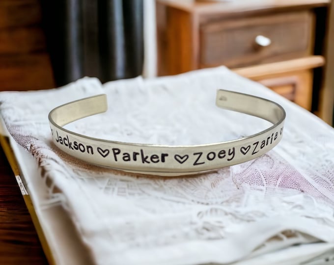 Featured listing image: SALE!  Personalized Mothers bracelet mothers jewelry gift for mom bracelet for mom jewelry for mom kids names children's names custom