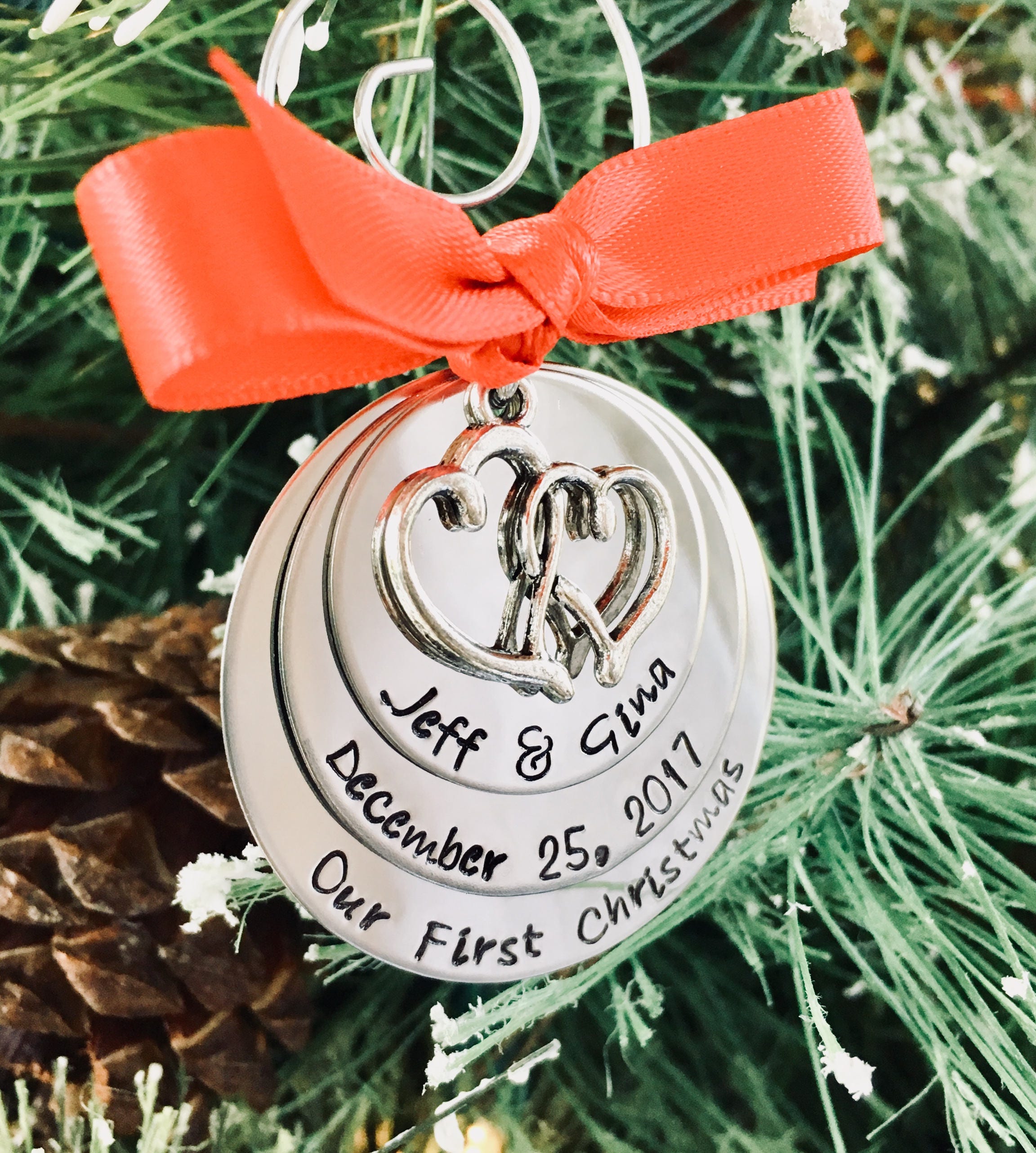 christmas ornaments first christmas married