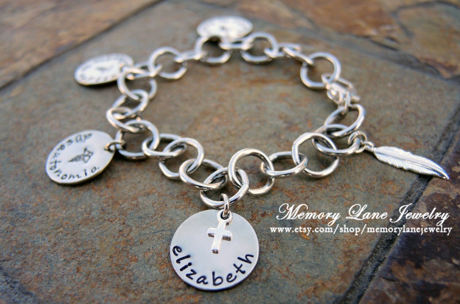 Medic Alert Bracelet Stainless Steel Links Etsy