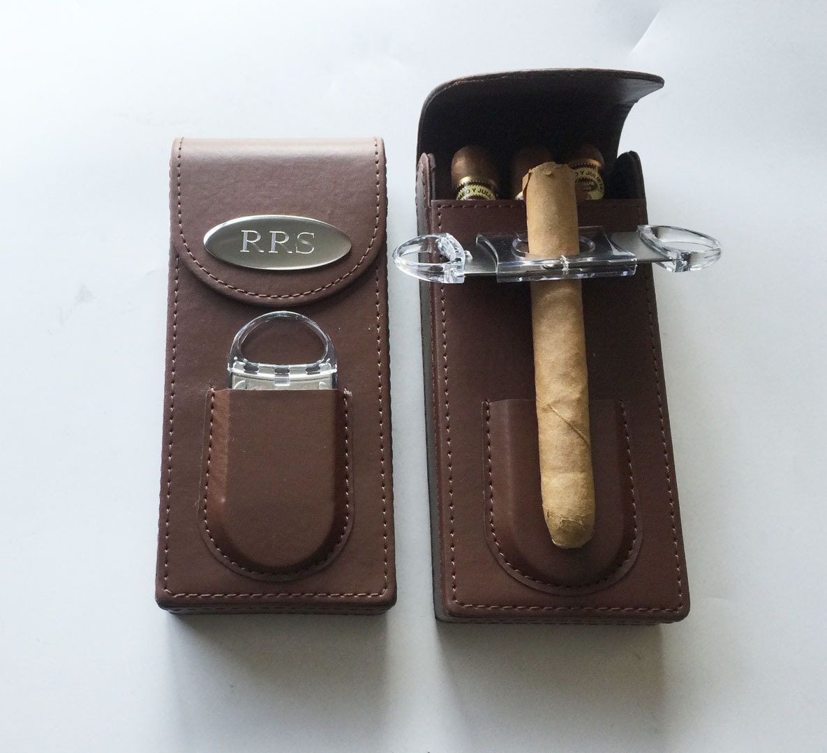 Personalized Engraved Custom Cigar Tube Cigar Case Holder Travel