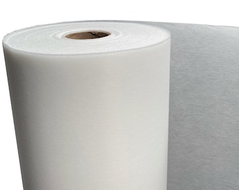 Iron On Interfacing White Fusible 75cm Wide Medium Weight
